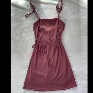 Fashion Nova Shoulder Tie Dress